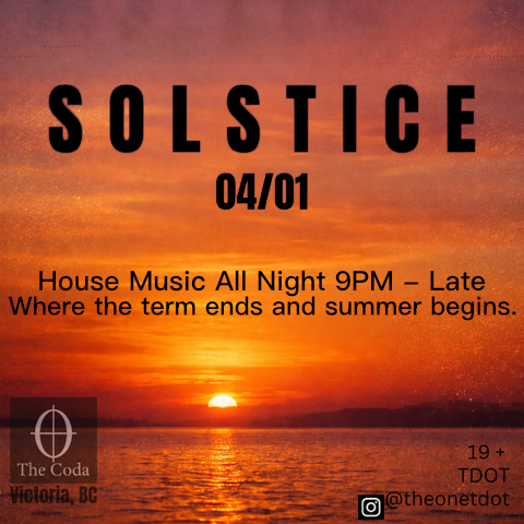 Solstice - DJ Night at The Coda