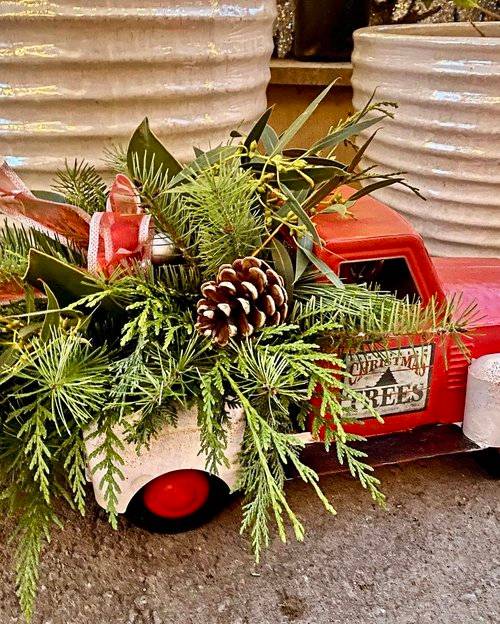 Vintage Truck Planter at Patio Gardens - 6536 West Saanich Rd 