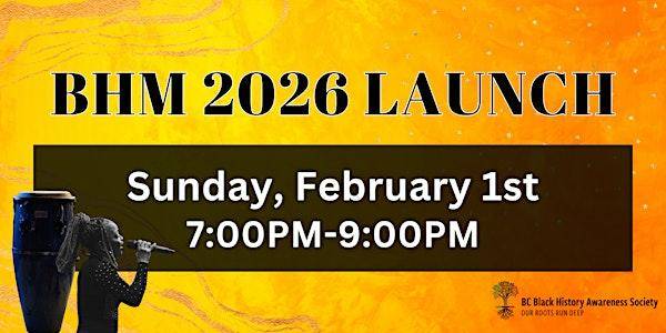 Black History Month 2026 Launch