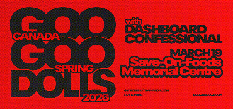 Goo Goo Dolls with Dashboard Confessional at Save-On-Foods Memorial Centre