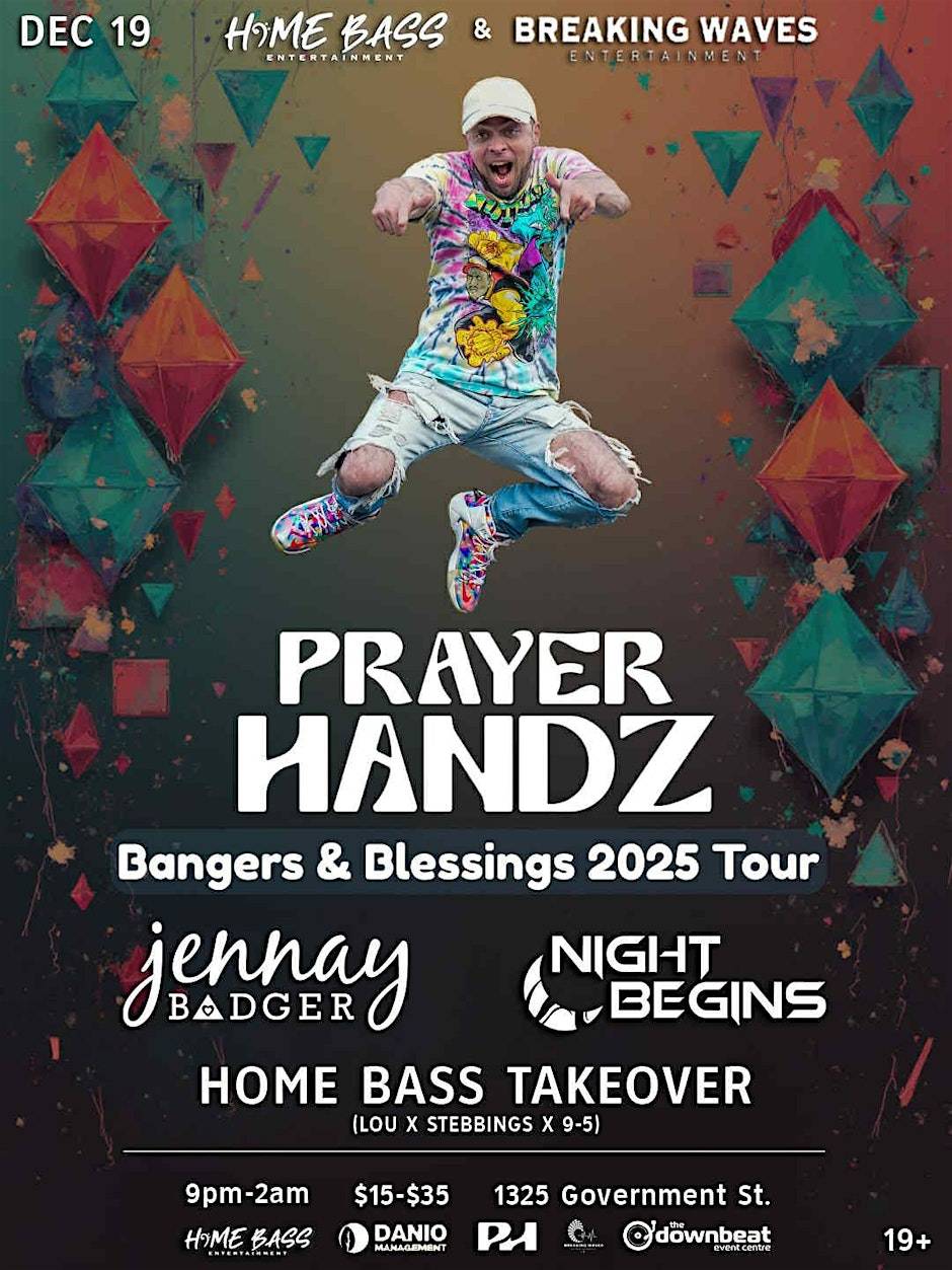 SLEIGH MY NAME ✨ W/ PRAYER HANDZ, JENNAY BADGER, NIGHTbegins, HOMEBASS TAKE at The Downbeat