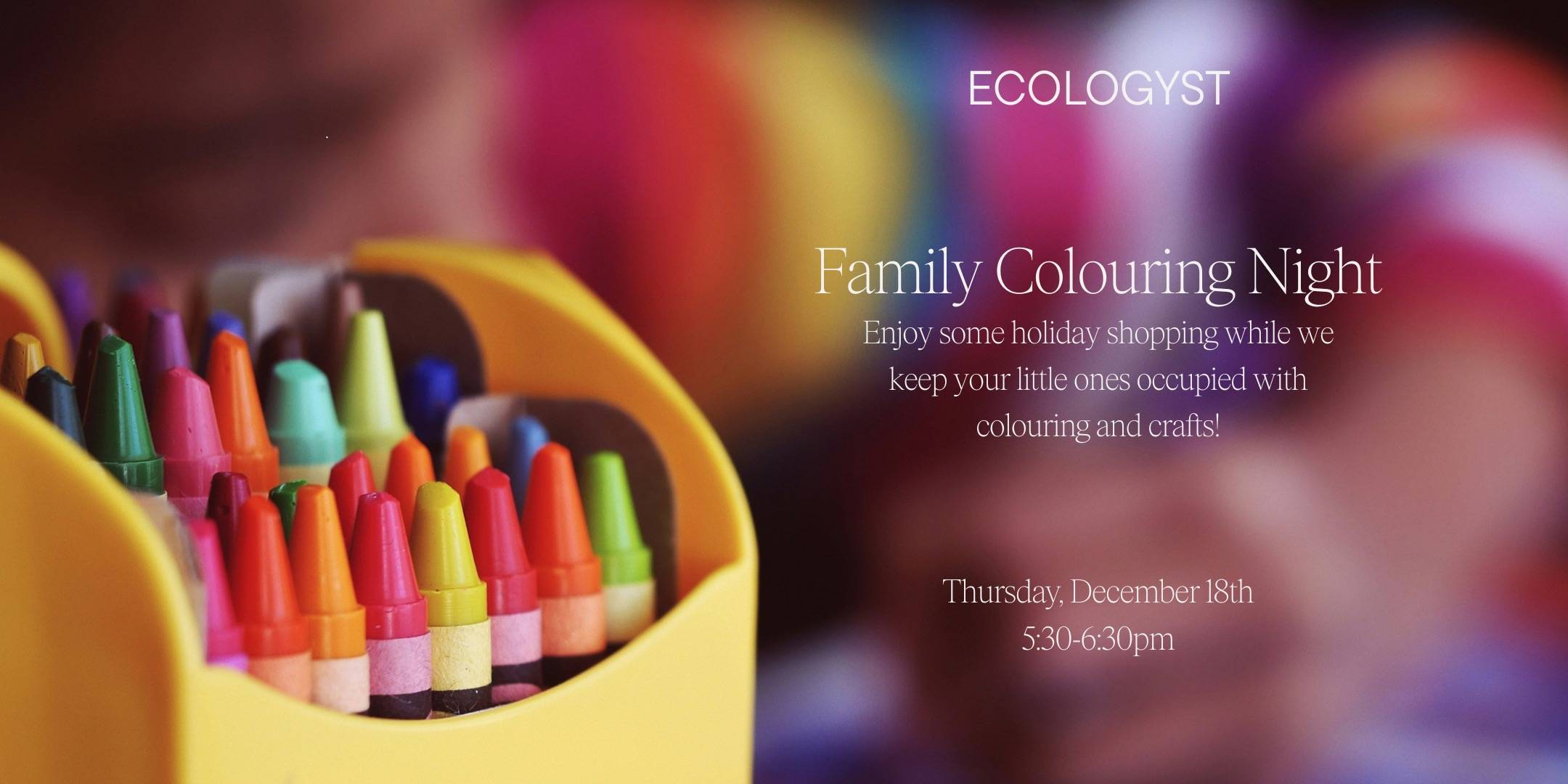 Family Colouring Night at 552 Johnson Street